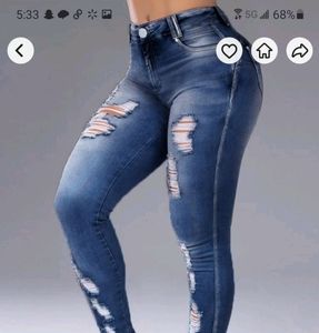 Flamingo butt lifting stretch jeans